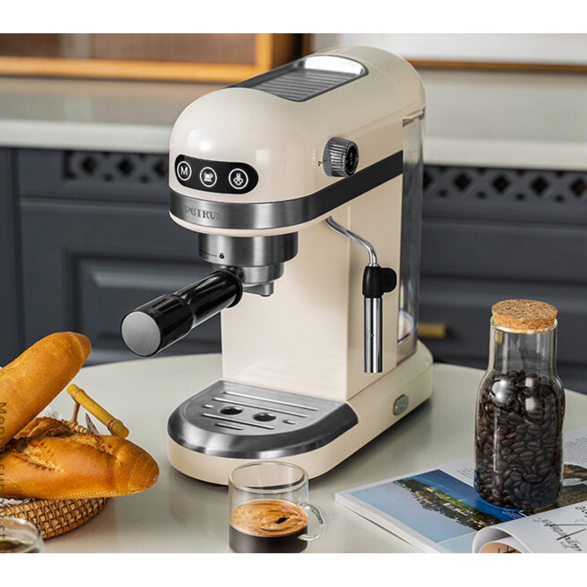 Petrus PE3366 15巴 復古專業級半自動咖啡機